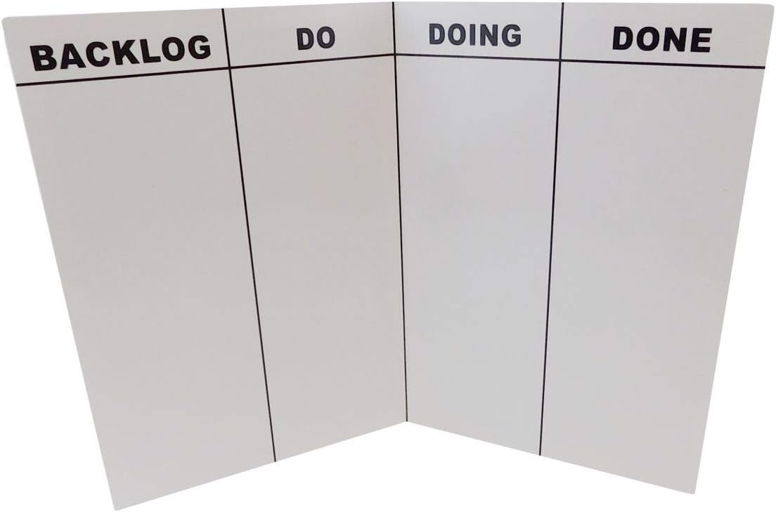 Scrum on The Go Board 12″ X 18″ Board, Folds to 9″ x 12″. Used and Designed by Navy Seals (1)