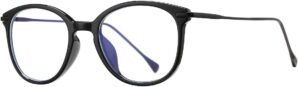 COASION Blue Light Blocking Glasses for Women Vintage Round Anti Blue Ray Computer Game Eyeglasses Small Face