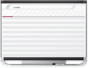 Quartet Prestige 2 Magnetic Total Erase Project Planner, 3 x 2 Feet Board with 16 Row/29 Column Chart (PP32P2)