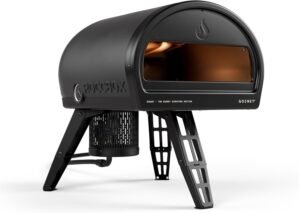 Gozney Roccbox Outdoor Pizza Oven, Black, Portable, Gas & Wood Fired, Restaurant-Grade