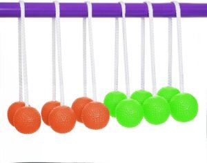 KH Ladderball Balls Set Replacement Balls for Ladder Toss Game – Soft Bolas Safe for Kids(6 Pack)