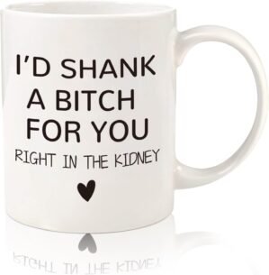 Funny Friendship Gifts for Women,11oz Novelty Coffee Mug for Mom Grandma Wife Daughter,Sister Gifts from Sister,Unique Birthday Mothers Day Graduation Present Idea for Best Friend Girlfriend Besties