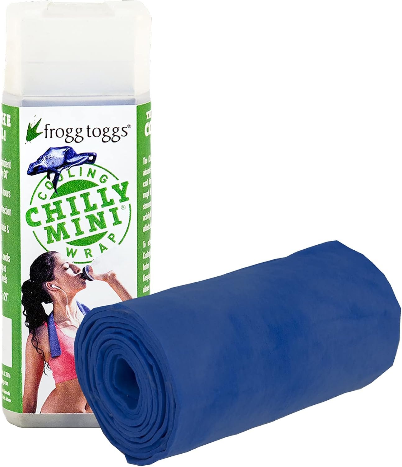FROGG TOGGS Chilly Mini Cooling Neck Towel, 29″ x 3″