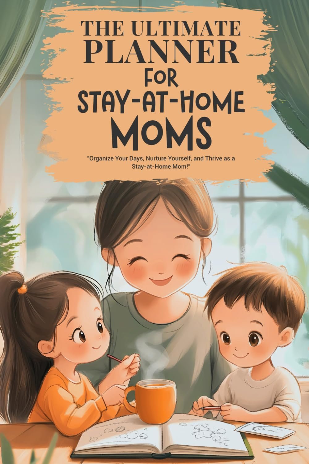 The Ultimate Planner For Stay-At-Home Moms: Organize Your Days, Nurture Yourself and Thrive as a Stay-At-Home Mom – Family management tools including meal planning, chore charts, and budget tracking
