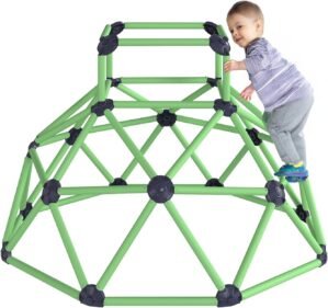 Climbing Dome for Kids,6 FT Dome Climber Outdoor and Indoor Toys PP Climbing Tower Play Equipment Geometric Dome Jungle Gym Easy to Assemble for Kids Aged 3 to 8