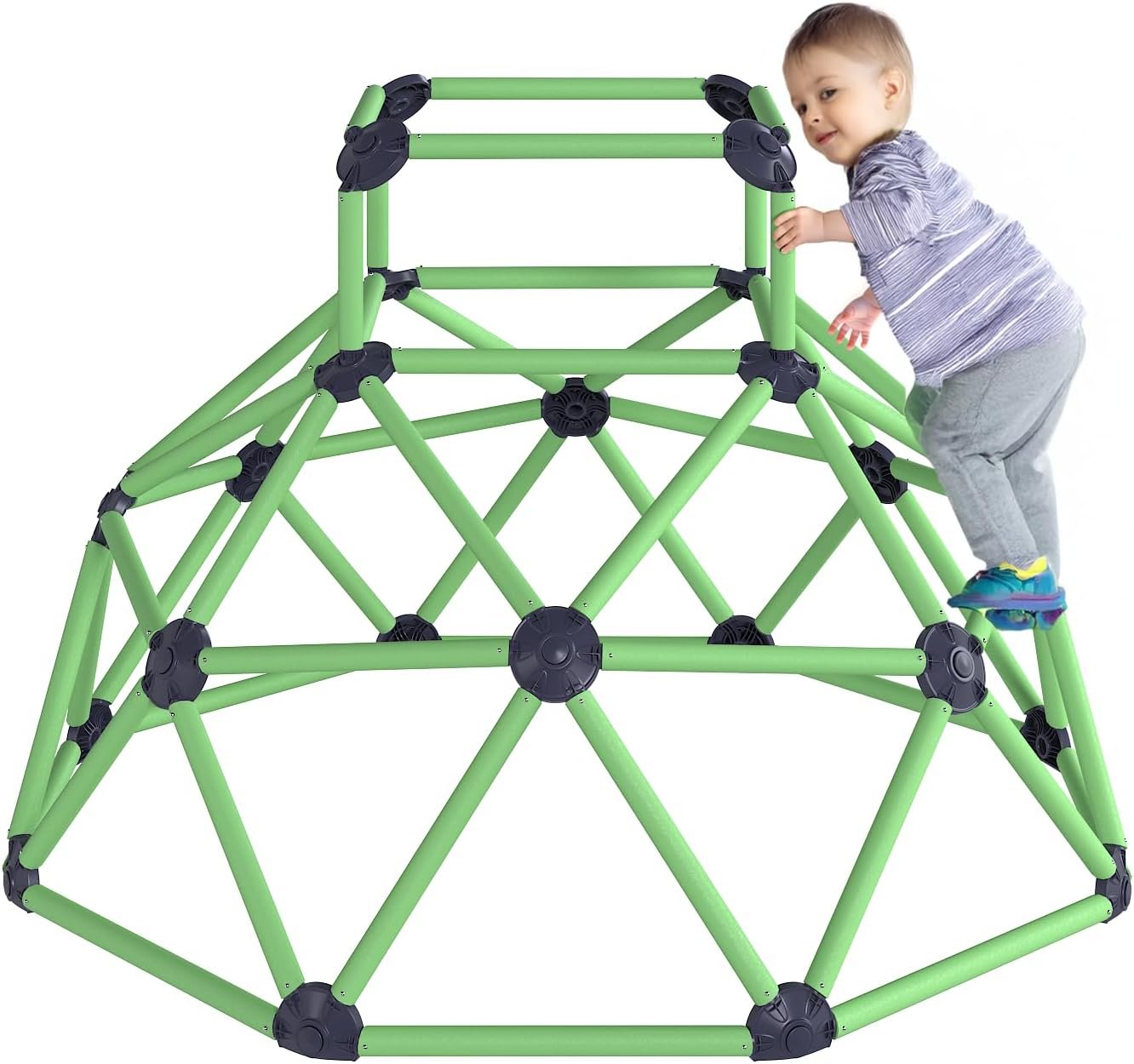Climbing Dome for Kids,6 FT Dome Climber Outdoor and Indoor Toys PP Climbing Tower Play Equipment Geometric Dome Jungle Gym Easy to Assemble for Kids Aged 3 to 8