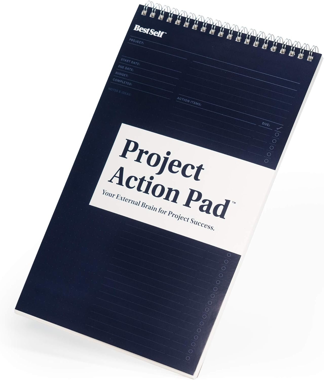 BestSelf Project Action Pad – Daily Task Planner, To-Do List & Action Pad for Boosting Productivity and Effective Project Management