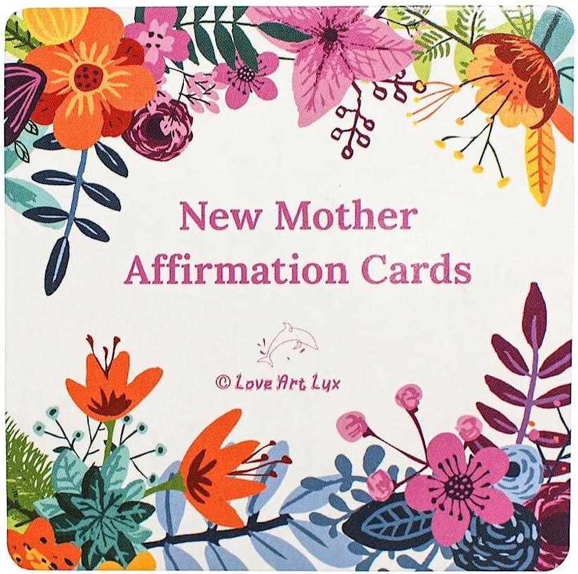 New Mother Gifts – Positive Affirmation Cards to Support New Mom. Postpartum Gifts for Mom, Gifts for New Mom After Birth, New Mom Essentials, New Mom Gift