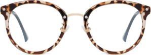 SOJOS Retro Round TR90 Blue Light Reading Glasses Womens Mens Readers Computer Glasses Eyewear Frame SJ9001