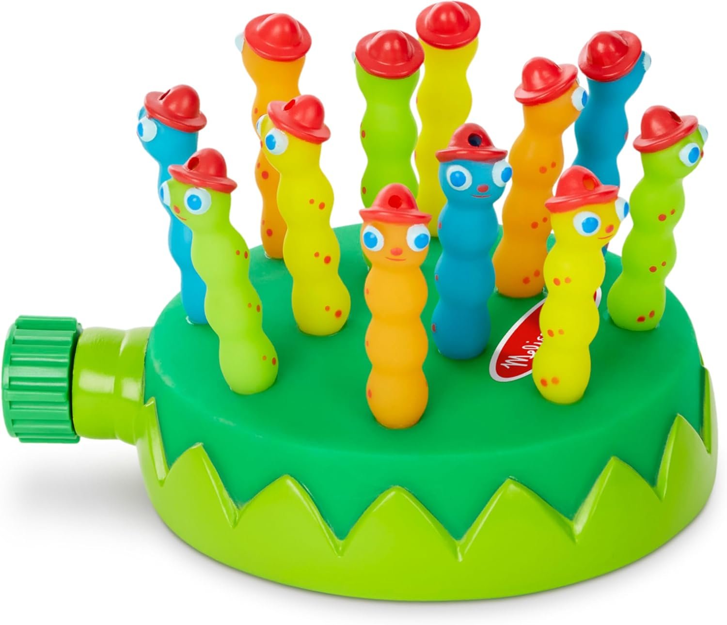 Melissa & Doug Sunny Patch Splash Patrol Sprinkler Toy With Hose Attachment