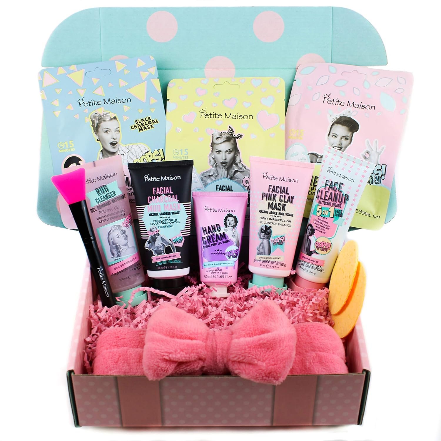 Skincare for Teens – Gift Set for Women – Spa Baskets – Birthday Gift Basket – Skincare Set – Spa Gift Set – Make Up Gift Basket – Spa Kit – Spa Box – Mother’s Day Gift Basket