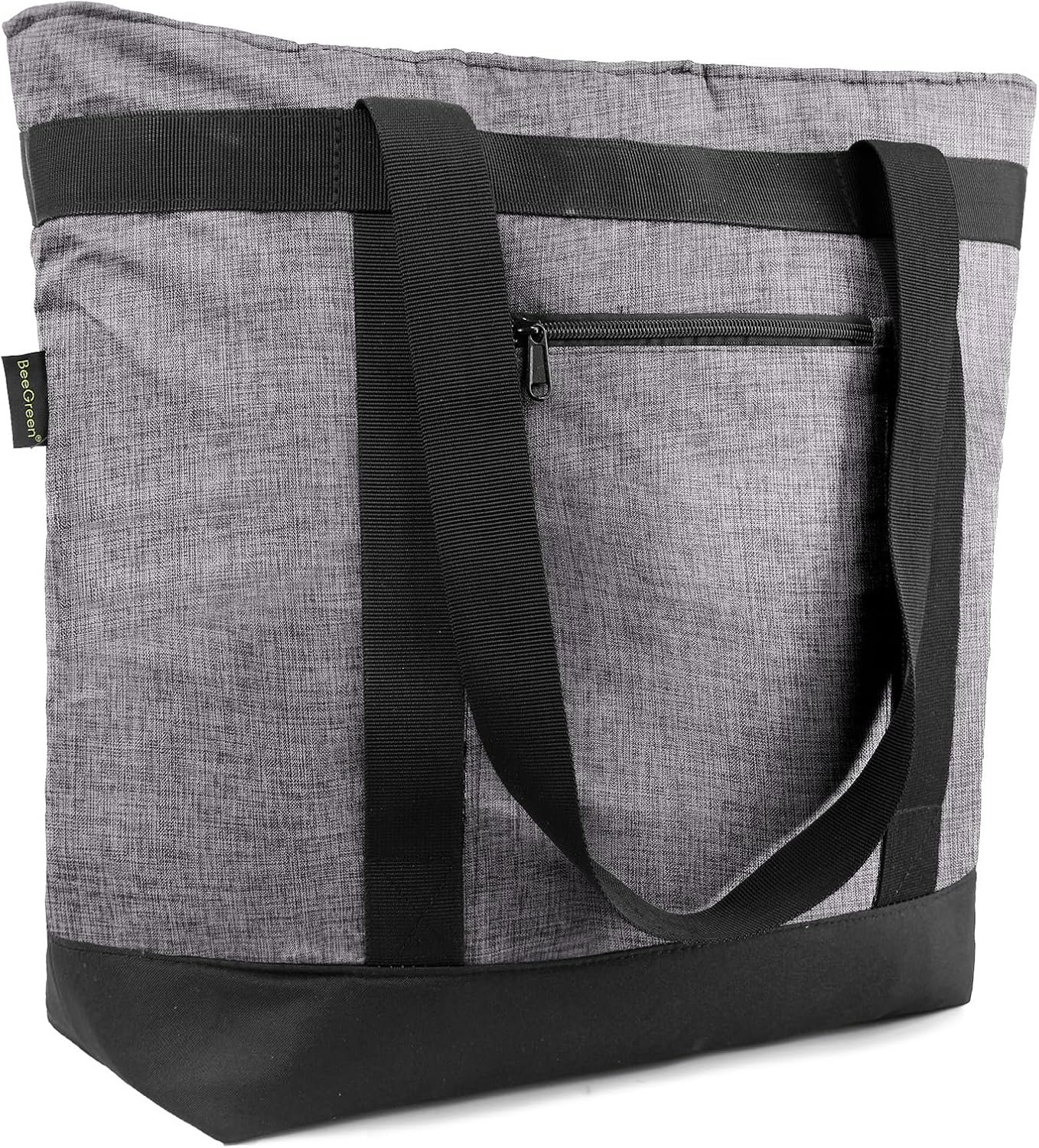 BeeGreen Insulated Cooler Bag Leakproof Freezer Shopping Tote for Groceries Thermal Food Delivery Bag