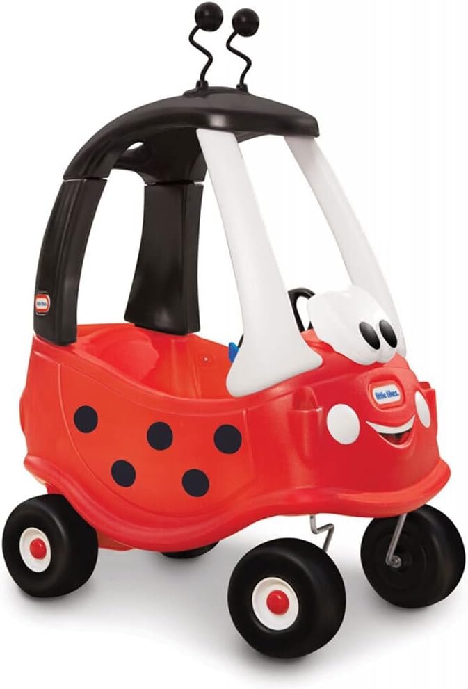 Little Tikes Ladybug Cozy Coupe Ride-On Car – Amazon Exclusive (Multi color), 91cmx75cmx42cm
