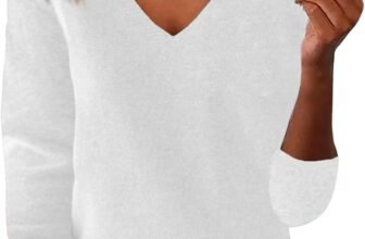 Cashmere Sweaters for Women Resort Wear 2025 Merino Wool V Neck Blouse Long Sleeve Pullover Tops Wool Knit Tops