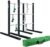 Vivere Ladder Golf Extreme Metal Tournament Edition Ladder Ball Tossing Game with 2 Metal Ladders and 2 Sets of Soft Bolas – Official Equipment,Black