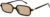 BOTEN Retro Sunglasses for Women Men 90s Small Rectangular Sun Glasses Vintage Cute Narrow Trendy Sunnies