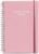 Nokingo Undated Planner for 2025 or Any Year – Weekly & Monthly Organizer Notebook & Journal to Track Goals, 5.85″ x 8.25″, Perfect to Organize Your Daily Life, Pink Weekly Monthly Planner Undated