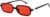 BOTEN Retro Sunglasses for Women Men 90s Small Rectangular Sun Glasses Vintage Cute Narrow Trendy Sunnies