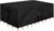 OutdoorLines Outdoor Waterproof Patio Table Furniture Set Covers – Rectangle Couch Sectional Cover Outside Weatherproof Patio Furniture Covering for Deck, Lawn and Backyard 74″L x 47″W x 28″H, Black