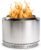 Solo Stove Yukon 2.0, 27 Inch Smokeless Fire Pit with Removable Ash Pan – Wood Burning Portable Stainless Steel Outdoor Fireplace, Stainless Steel, Ideal for 6 or More People, 38 lbs