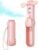 SWEETFULL Misting Fan Portable, Handheld Personal Mister Fans, Small Fan Rechargeable, Mini Spray Water Mist, Kids Women Portable Fans For Travel, Outdoors, Hiking, Camping Home Office (Pink)