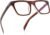 NIDOVIX Trendy Square Blue Light Blocking Glasses for Men Women, Fashion Frame Non-prescription Computer Glasses (Brown)