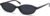 Retro Oval Sunglasses for Women Chic Cat Eye 90s Sunnies Lightweight Narrow Shades Trendy UV protection Sun Glasses