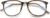 VISOONE Anti Slip TR90 Blue Light Blocking Glasses Size M Eyewear Frame with Anti Glare Eye Protection for Women GaeL