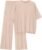 KIRUNDO Womens 2 Piece Outfits 2025 Summer Casual Loose Short Sleeve Pullover Tops & Wide Leg Pants Lounge Sets Tracksuit