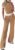 BTFBM Womens 2 Piece Outfits 2025 Spring Fashion Casual Clothes Ribbed Knit Crop Top Wide Leg Pants Tracksuit Lounge Set