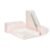 U Brands Paper Wrapped Desk Organization Set, Office Organization Supplies, Blush & Dots, 4 Pieces