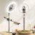 UBeesize 12″ Desk Ring Light with Stand and Phone Holder, Overhead Phone Mount for Video Recording, Zoom Meeting, Live Streaming, Tiktok, YouTube，Compatible with iPhone, Android, Cameras