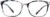 VisionGlobal Blue Light Blocking Glasses for Women, Anti Eyestrain, Computer Reading, TV Glasses, Stylish Square Frame, Anti Glare(+1.00 Magnification)