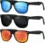 DEMIKOS Sunglasses Men Polarized Sunglasses for Mens Womens Retro Mirror Lens for Driving Fishing UV400 Protection