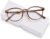 OPTOFENDY Blue Light Glasses for Women, TR90 Blue Light Blocking Glasses Relieve Eyestrain & Anti UV400 Rays