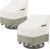 Outdoor Swivel Lounge Chair Cover 2 Pack,Waterproof Heavy Duty Outdoor Chair Covers,Patio Rocking Chair Covers for Outdoor Furniture,(30 W x 34 D x 38.5 H inches),White&Grayish Green
