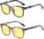 DUSHINE Polarized Sunglasses for Women Classic Retro Style UV400 Protection