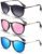 CHBP Sunglasses Womens Men Polarized UV Protection Trendy Vintage Retro Round Mirrored Lens Sunglasses For Women