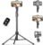 UBeesize 62″ Phone Tripod & Selfie Stick, Camera Tripods Stand with Wireless Remote and Phone Holder,Compatible with iPhone Android Phone, Perfect for Selfies/Video Recording/Live Streaming Black