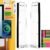 Monitor Memo Boards for Computer, Set of 2 (Left & Right) Multifunction Acrylic Screen Message Reminder Pad Side Panels Phone Holder – Utility Organizer for Office Desktop, Gift of 1 Pack Sticky Notes
