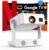 Outdoor-Projector-4K [1200 ANSI/Google TV/Voice Control] Smart Projector with WiFi 6 and Bluetooth, 10,000+ Apps, AI Focus Portable Proyector with Netflix, Sovboi 1080P Audio Movie Home [180° Stand]