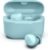 JLab Go Pop+ True Wireless Bluetooth Earbuds & Charging Case – Light Blue, App Support, Dual Connect, IPX4 Sweat Resistance, Bluetooth 5 Connection, 3 EQ Sound Settings Signature, Balanced, Bass Boost