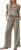 MEROKEETY Women 2 Piece Set Summer Outfits Sweatsuit Half Zip Cap Sleeve Sweatshirt Wide Leg Sweatpant Tracksuit Sets