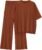 KIRUNDO Womens 2 Piece Outfits 2025 Summer Casual Loose Short Sleeve Pullover Tops & Wide Leg Pants Lounge Sets Tracksuit
