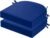idee-home Outdoor Chair Cushions Set of 2, Thick 19″ x 19″ x 3″ Outdoor Seat Cushions Patio Furniture Waterproof with Ties, Dining Pads