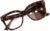 JIM HALO Oversized Blue Light Glasses for Women Square Chunky Bluelight Computer Glasses Reduce Eye Strain