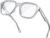VISOONE Oversized Square Blue Light Blocking Glasses Fashion Computer Eyewear for Women and Men BENNETT
