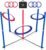 SWOOC Games – King Toss™ | Giant Ring Toss Game for Kids and Adults (4ft x 4ft) | Weatherproof Giant Outdoor Games for Adults and Family | Backyard Activities | Outside Yard & Lawn Game | Beach Fun