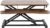VIVO 32 inch Desk Converter, K Series, Height Adjustable Sit to Stand Riser, Dual Monitor and Laptop Workstation with Wide Keyboard Tray, Vintage Brown Top, Black Frame, DESK-V000KN
