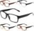 Gaoye Professional Reading Glasses for All Day – Computer Readers with Blue Light Protection – Value Pack